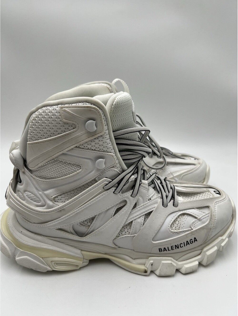 Women’s Balenciaga Track Hike Sneakers White Size US 12
